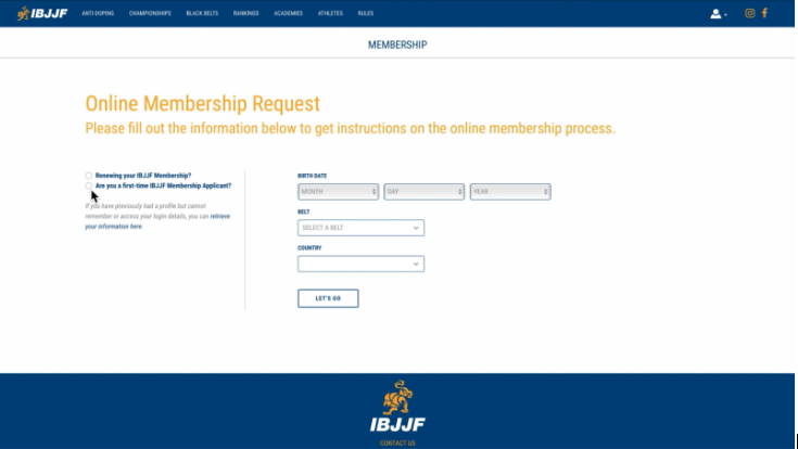 How to Register for IBJJF